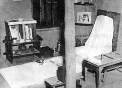 Gandhi's room at Sevagram